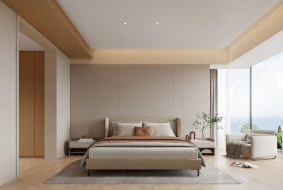 现代卧室3D模型下载